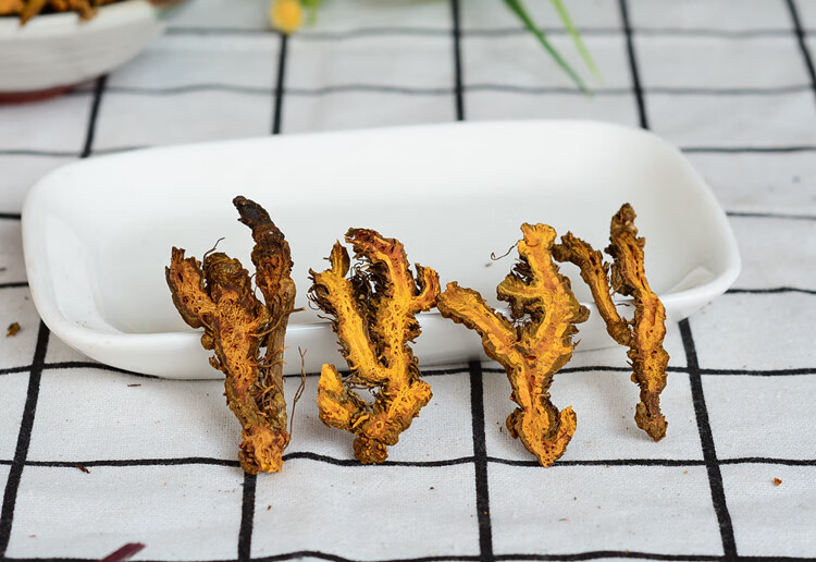 黄连片250g精选四川野生黄连切片无硫中药材可打粉 黄连片【图片 价格