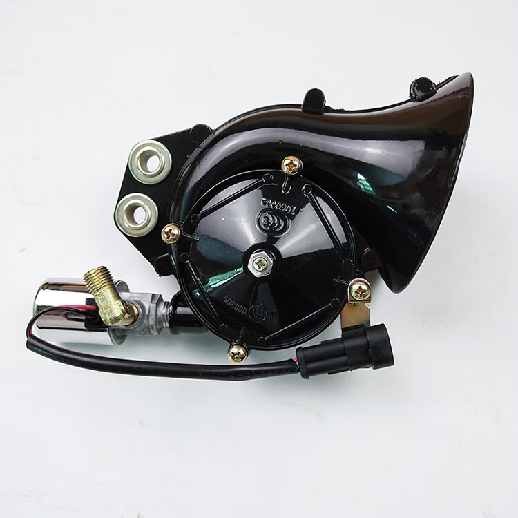 东风天锦大货车专用153紫罗兰原厂蜗牛喇叭电控气喇叭超响24v喇吧 原