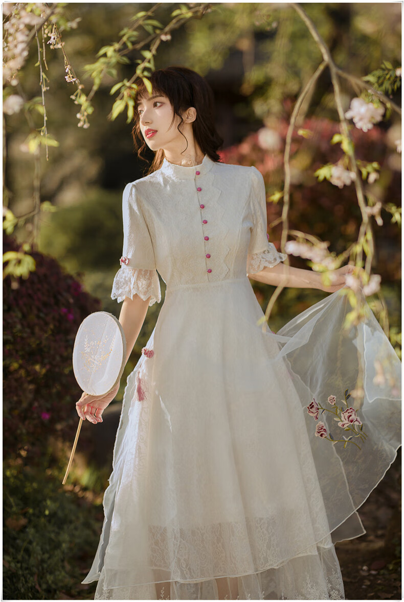 1成人礼公主裙成人蓬蓬裙夏季欧式宫廷雷丝蕾丝公主仙女连衣裙生日礼