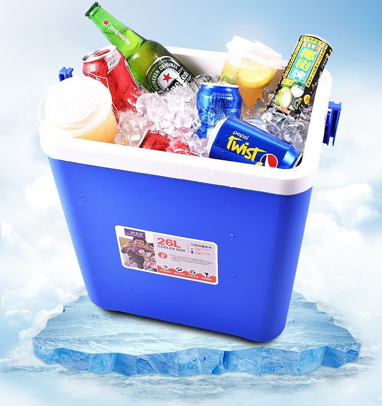 冰块保温盒冰淇淋保温箱摆摊车载保冷箱冷藏箱商用户外钓鱼露营海钓