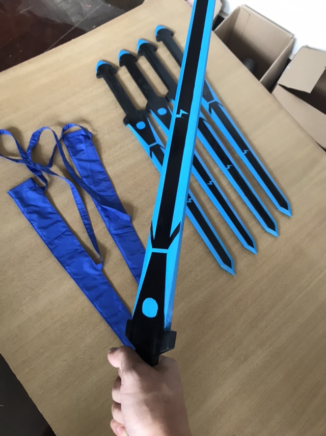 2022新款迷你世界能量剑迷你世界能量剑木质儿童玩具剑66厘米儿童生日