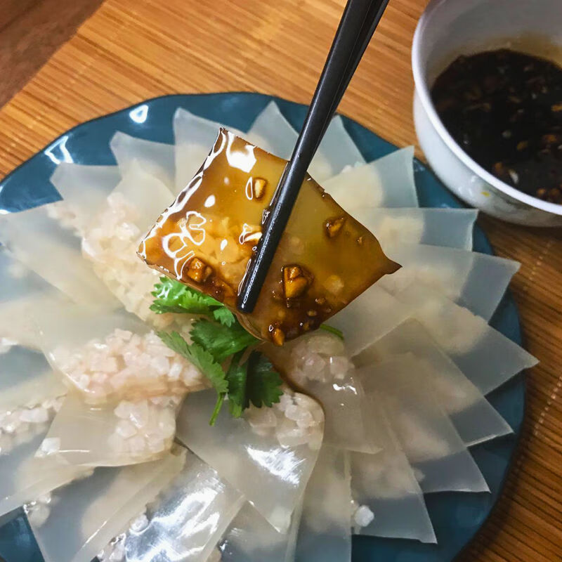 东北猪皮冻即食凉菜拌菜熬制灌汤包肉皮冻包子水饺现做灌汤包清冻1斤