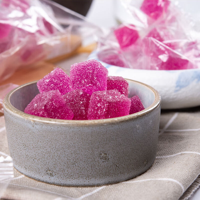 芒果糖软糖果少女心水果糖休闲网红零食小吃年货结婚庆喜糖 芒果软糖