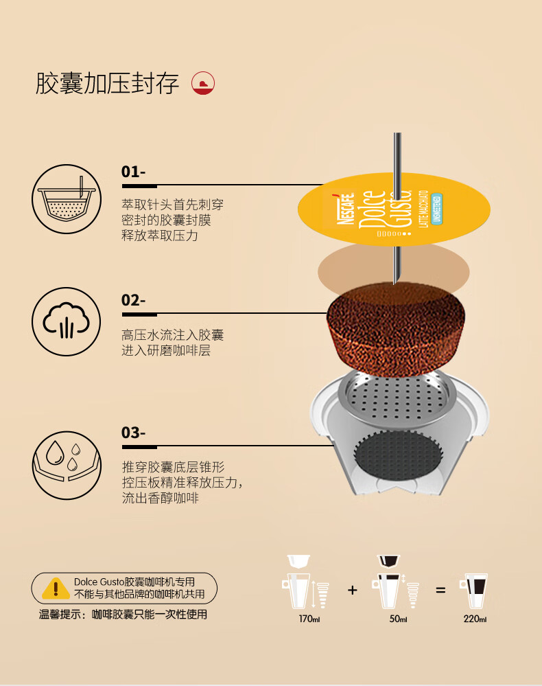 旗舰精品雀巢多趣酷思genio小企鹅全自动胶囊咖啡机家用小型咖啡机小