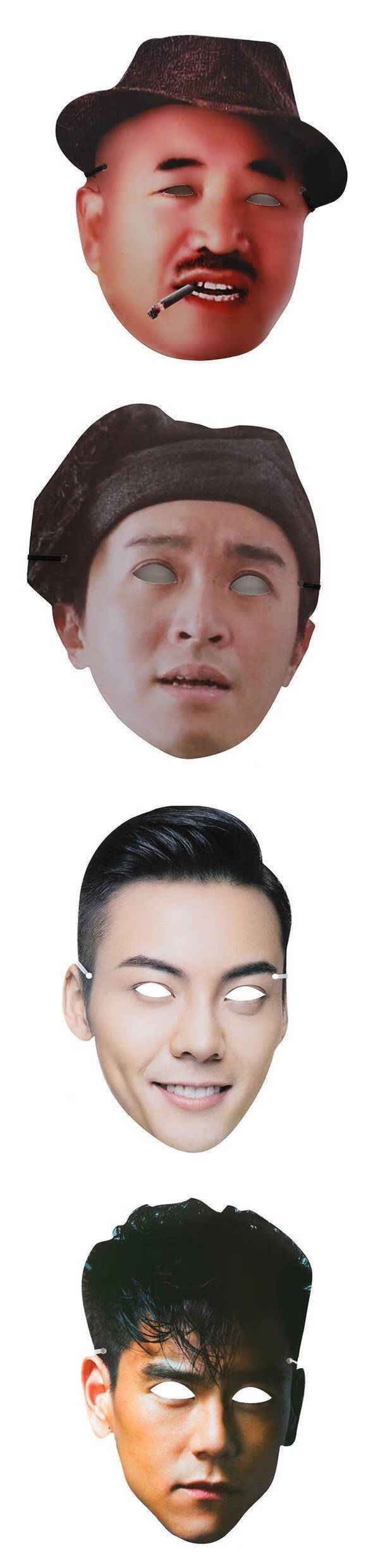 人皮面仿真面皮 硅胶人脸头套 易容仿真人换脸皮面皮人脸头假脸纸质