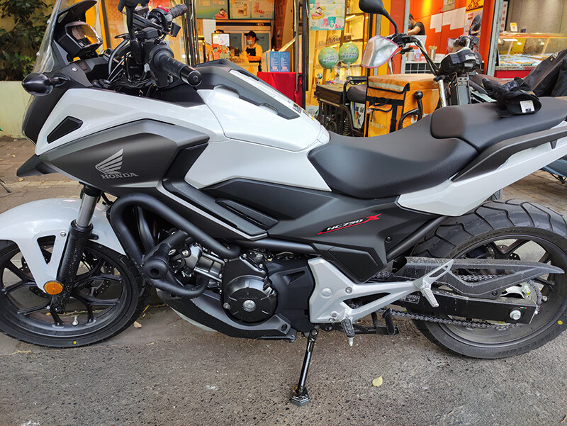 适用于本田nc700sxnc750snc750x摩托车保险杠保护杠防摔杆配件加强型