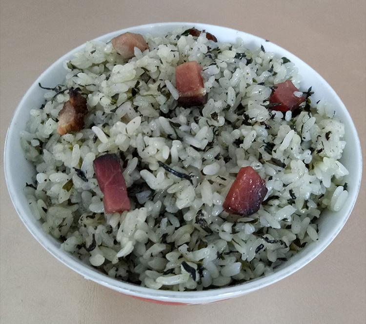 贵州社饭铜仁社饭贵州土特产社饭松桃特产社饭糯米放腊肉方便饭500g5