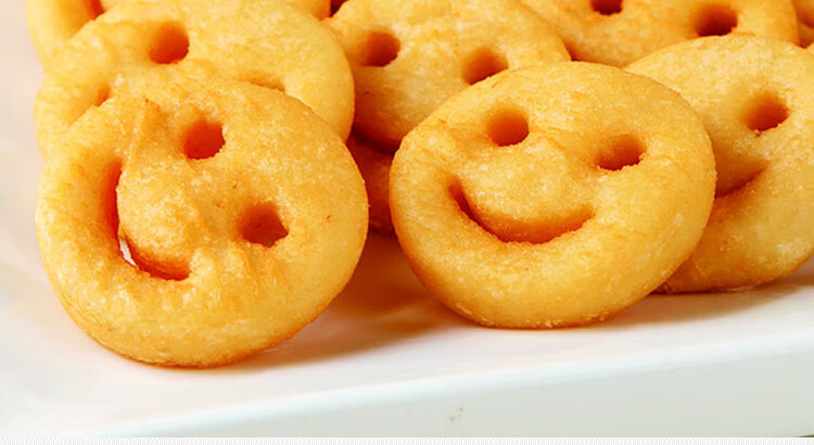 李家亭 麦肯笑脸薯1815g儿童土豆饼油炸小吃kfc冷冻薯条西餐 冻薯条