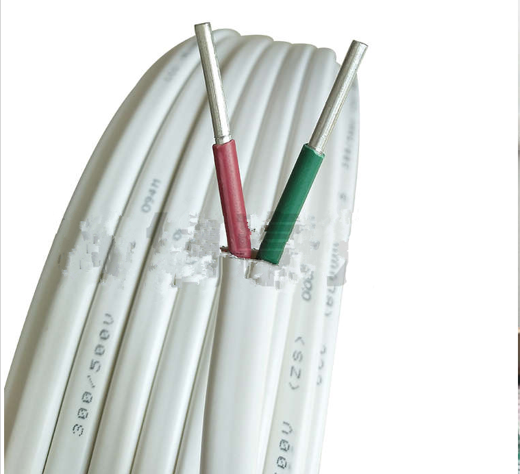 5/4/6平方双芯铝线blvvb铝芯护套线电线2芯线足100米 国标2*4平方铝护