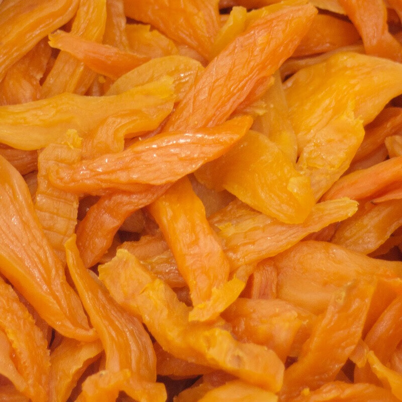 连城倒蒸地瓜干土地红心红紫薯条福建龙岩特产盒手工年货倒蒸干2盒400