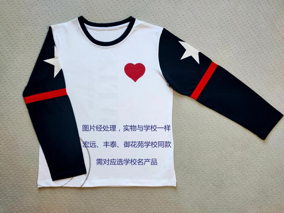 宏远丰泰御花苑东莞外国语学校丰泰外国语小学中学校服春秋长袖长裤t