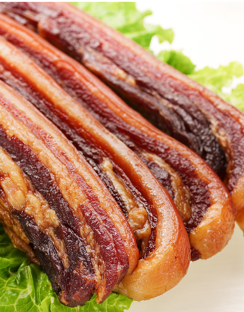 老广的味道粤涛广式腊肉生晒五花腊肉农家自制广东特产腊肉1袋装200g