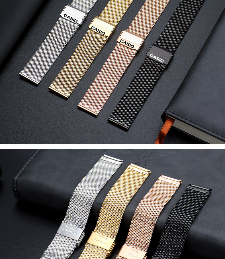 卡西欧剑鱼表带卡西欧钢带手表带 efr-303l bem-302 506 efr526 304剑