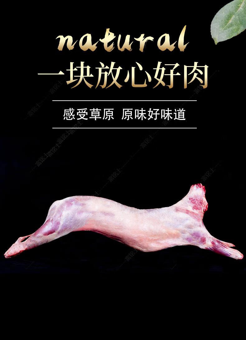 富銘士生鮮新疆羊肉新鮮現殺阿勒泰大尾羊羔羊肉紅燒清水煮羊肉烤肉