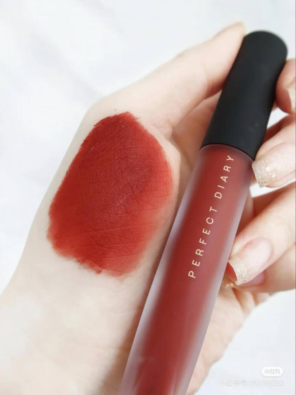 哑光v07口红v01女学生款平价送女友 天鹅绒唇釉v10#带细闪-蜜桃乌龙