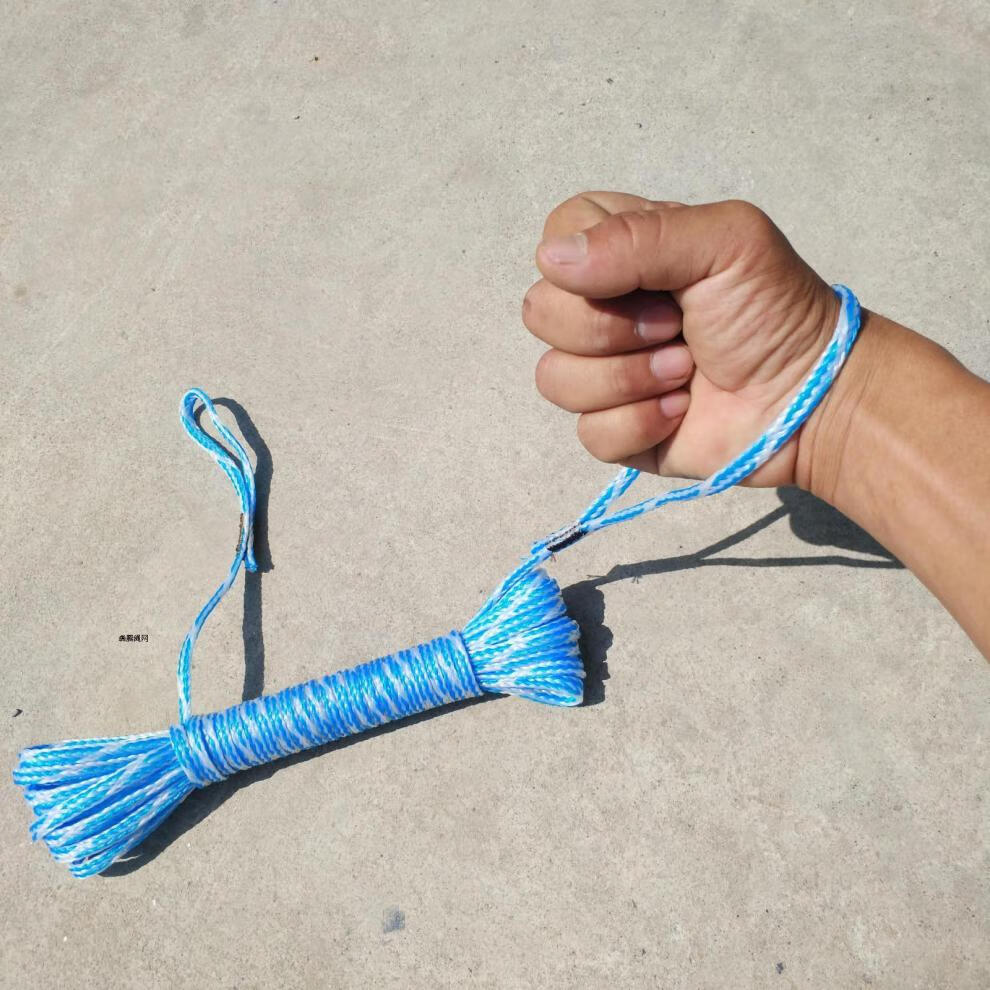 新款打鱼网手绳撒网传统尼龙线绳美式手抛网绳抛撒网打渔网抡网网旋