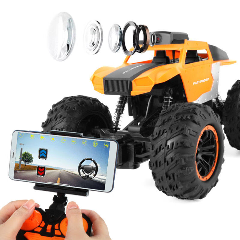 4g遥控车带摄像头远程络远程遥控车带wifi手机拍照录像四驱越野攀岩
