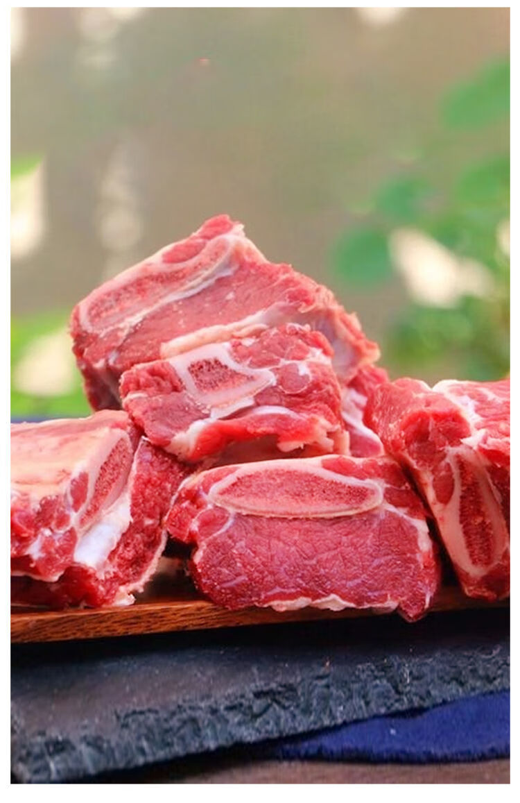 牛排骨3斤 秋冬煲汤好食材 祁连山牧区航空冰鲜运输 鲜露哒 牛排骨3斤