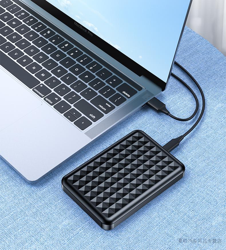 漂真rog硬盘盒优联2.5.寸移动硬盘盒usb3.