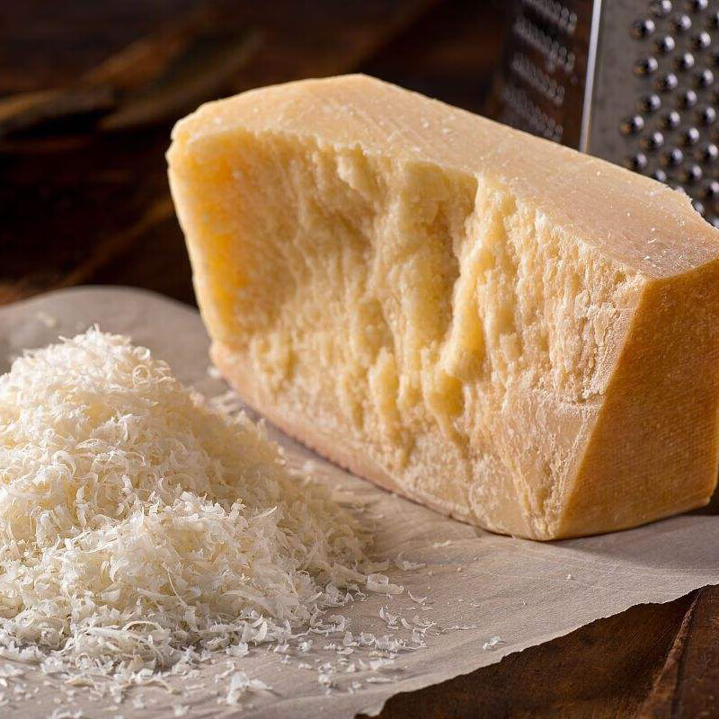 帕玛森芝士parmesan cheese硬质干酪巴马臣即食干酪500g 整块4.