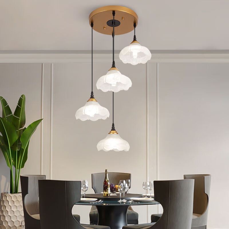 畅蜜美式餐厅吊灯2022年新款餐桌灯北欧大气饭厅灯现代简约家用餐厅灯