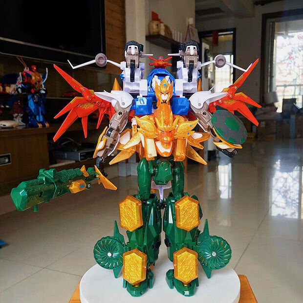 合体玩具变形机器人无限合体含装备儿童礼物 精装版天神金刚【图片