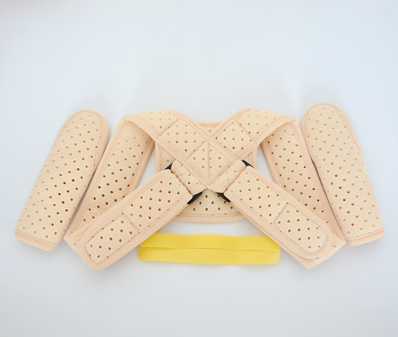 婴幼儿童透气锁骨固定带宝宝肩胛骨八字绷带8字绑带 xs(0