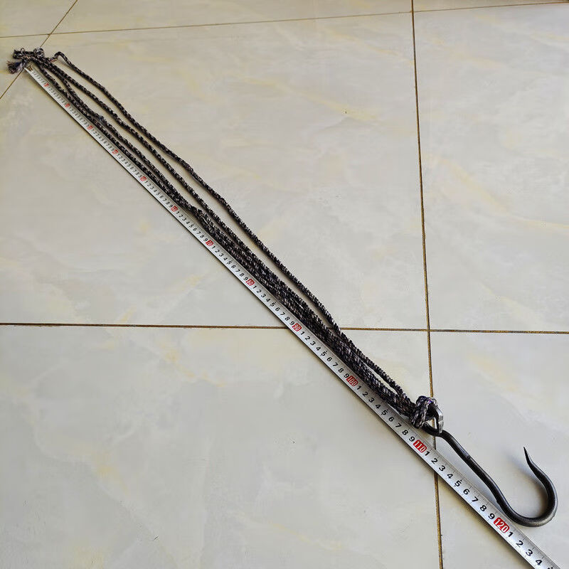 钢钩子挑水扁担钩子s铁挂钩园林工具吊钩铁钩起重钩子货钩拉钩 10个