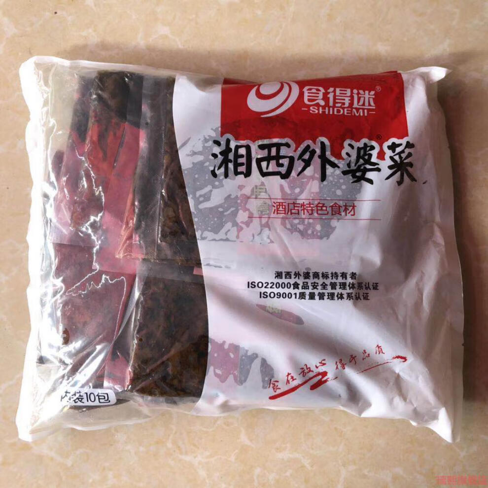 聪厨大佬湘西外婆菜10袋250g新野菜土菜下饭菜腌酸菜食得迷