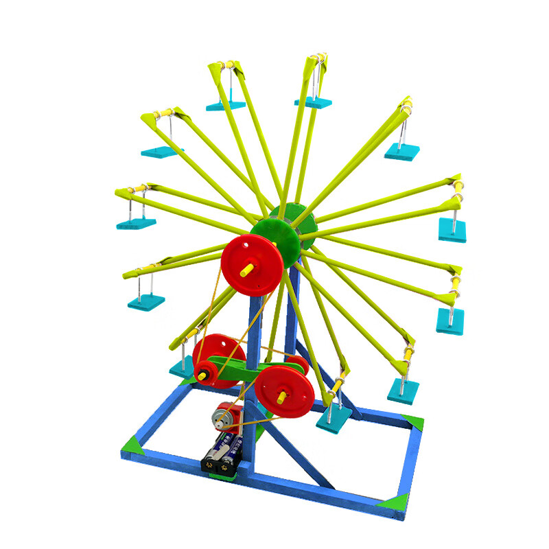 科学实验玩具 初中生科技小制作摩天轮小发明 12岁