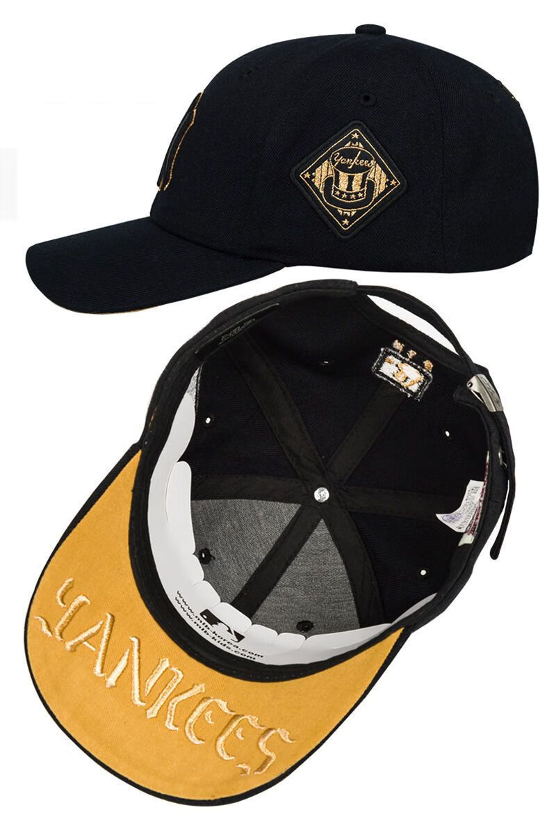 美职棒(mlb)棒球帽b男女士通用遮阳帽ny同款防晒休闲鸭舌帽子女ins