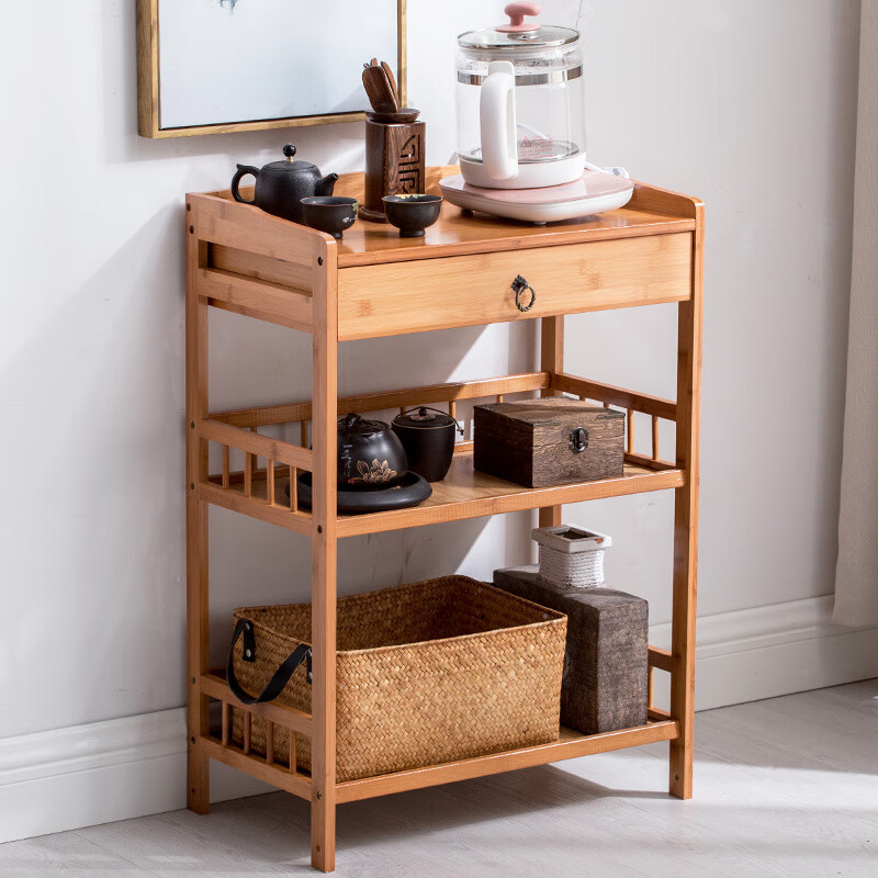 茶柜餐边柜中式茶柜架客厅茶叶架子置物架简约多层茶具茶杯架小茶具