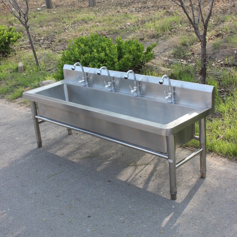 不锈钢幼儿园洗手池水池洗漱池洗菜池洗碗池盥洗池不锈钢水槽定制 200