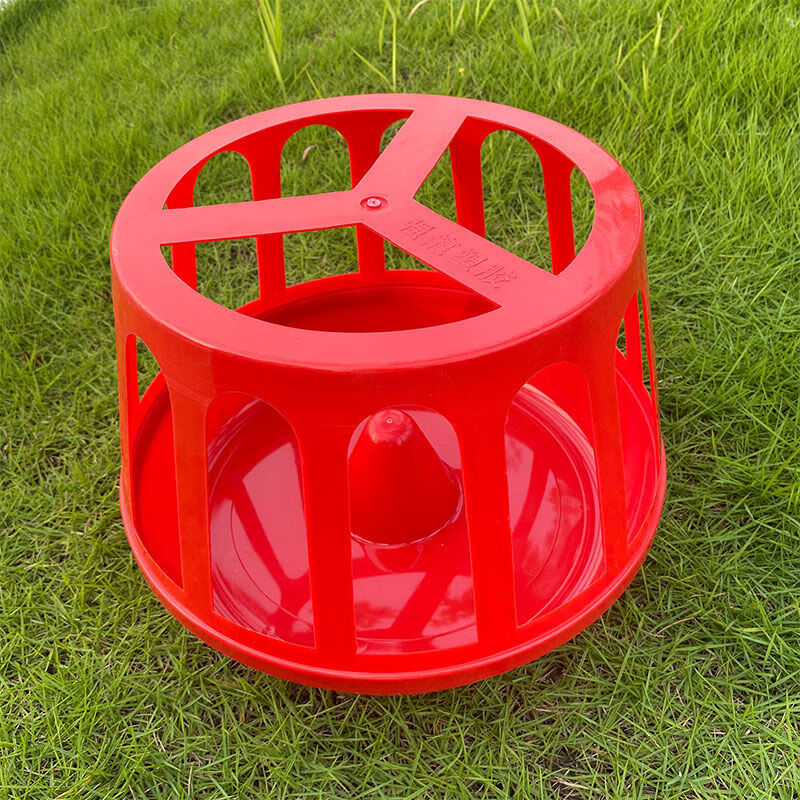 七六牧业大鸡食槽饲料槽圆食盆养鸡场鸭鸡狗叹气喂食器喂鸡工具食槽