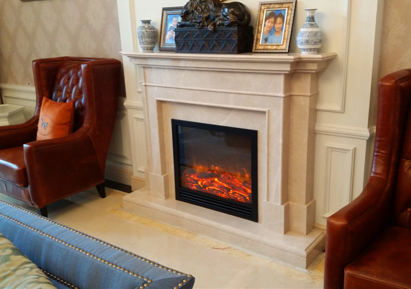 定制仿真欧美式假壁炉装饰柜电子嵌入式壁炉电视背景墙取暖器家用 宽