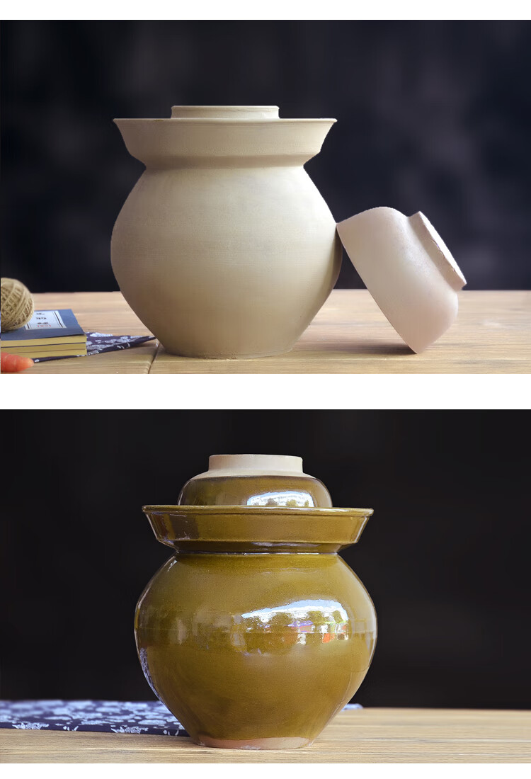 四川泡菜坛子密封带盖酸菜缸咸菜土陶小号家用陶瓷加厚老式腌菜罐