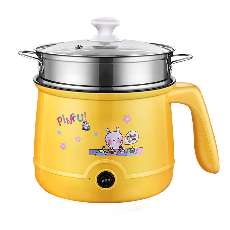 美的(midea)多功能煎炒煮涮小电锅电煮锅宿舍电热锅网红家用小电饭煲