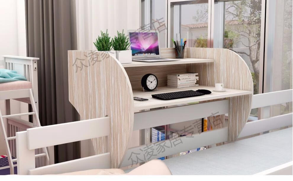 柏赢居众淩床上悬空桌宿舍神器上铺悬空笔记本电脑桌子大学生寝室桌