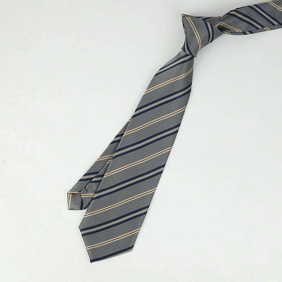 想蝶 日系学院风jk条纹领带男女领花制服校服女生衬衫手打免打dk tw