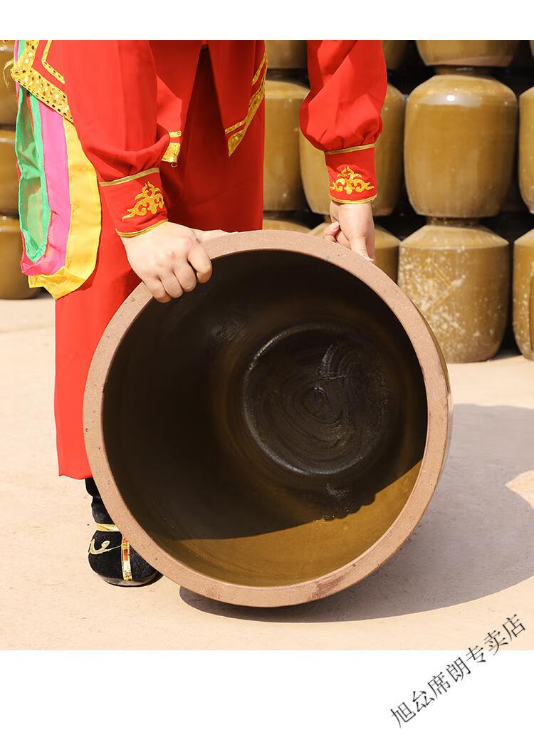 米缸陶瓷老式家用米缸陶瓷加厚水缸防潮东北晒下酱缸发酵咸菜腌菜缸