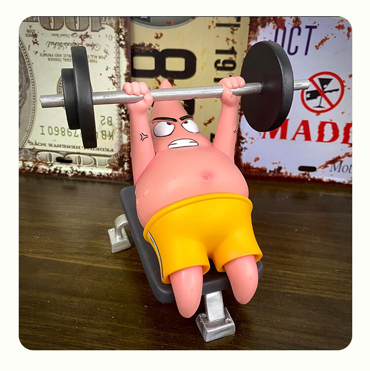 海绵宝宝派大星摆件生日礼物创意男女生朋友闺蜜六一儿童节 海绵宝宝