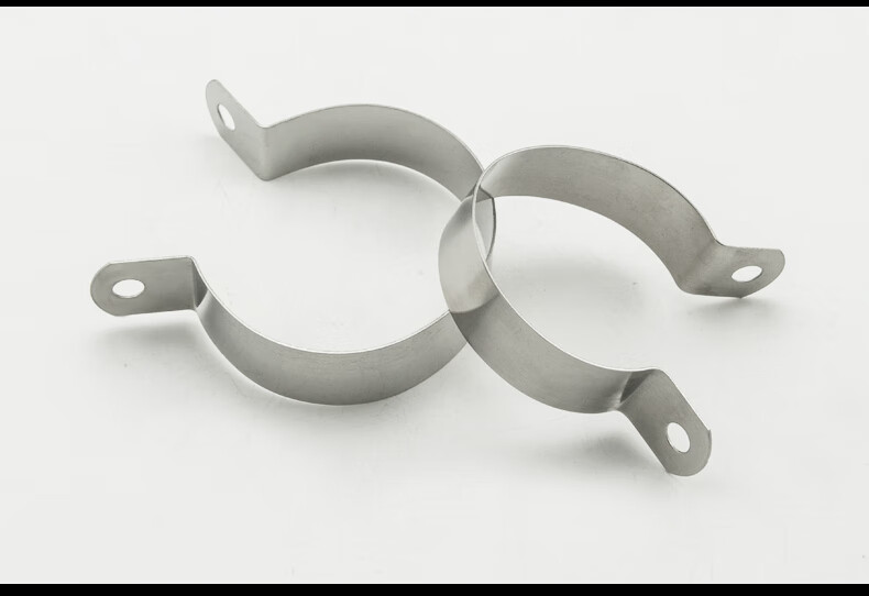 304不锈钢欧姆接地卡子管卡管夹 骑马卡支架管扣喉箍水管夹春图 φ35