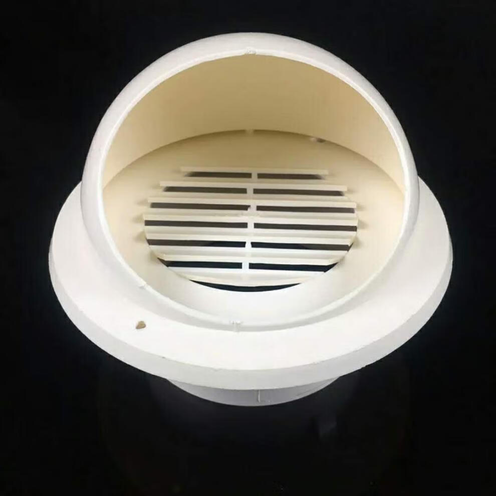 卫生间排气管外墙罩风帽外墙防风罩油烟机通风口透气帽排风口气罩出