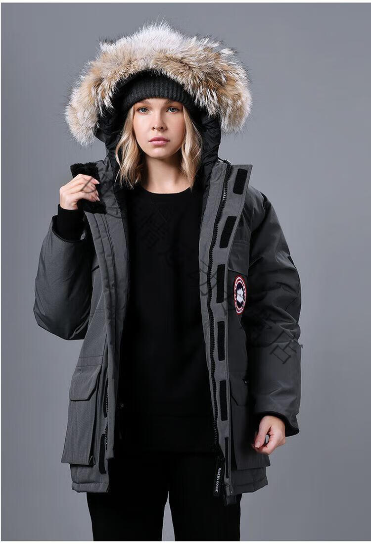 【当季新品丨闪电发货】大鹅羽绒服莆田版本大鹅服男08远征款加拿大狼