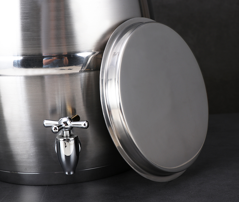 鹿玙酒吧啤酒桶不锈钢扎啤桶鲜啤酒桶生啤酒炮桶红酒桶双层保温带龙头