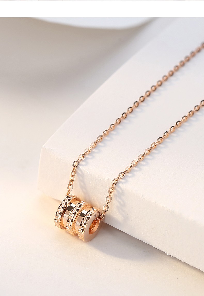 法瑞丝faris小蛮腰25银项链女锁骨链时尚首饰品吊坠老婆生日三八女神