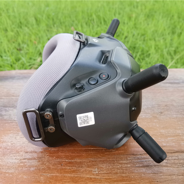 适用dji大疆fpv飞行眼镜 v2 v1头带穿越机固定扣绑带漏光海绵垫