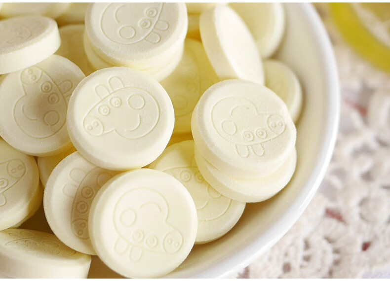 益生菌奶片糖果15g小包装dha藻油干吃奶片宝宝儿童零食品共6袋益生菌