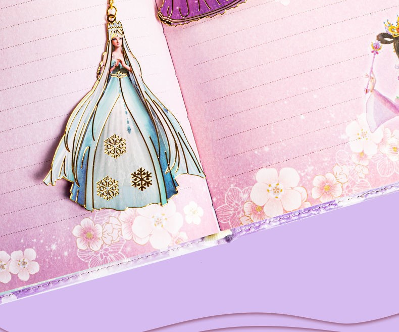 叶罗丽书签夹卡通动漫书签可爱创意吊坠diy金属学生书夹叶罗丽纪念