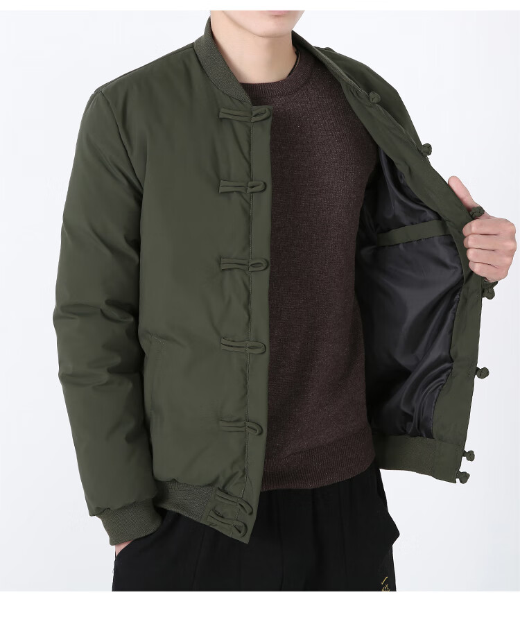 秋冬男装监狱外套男士衣服看守所劳改犯人棉衣冬季加厚棉服 9333灰色